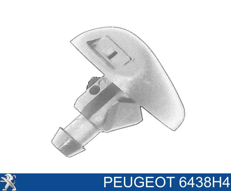 Dysza spryskiwacza szyby przedniej Peugeot/Citroen 6438H4 cena, od 38,66 zł