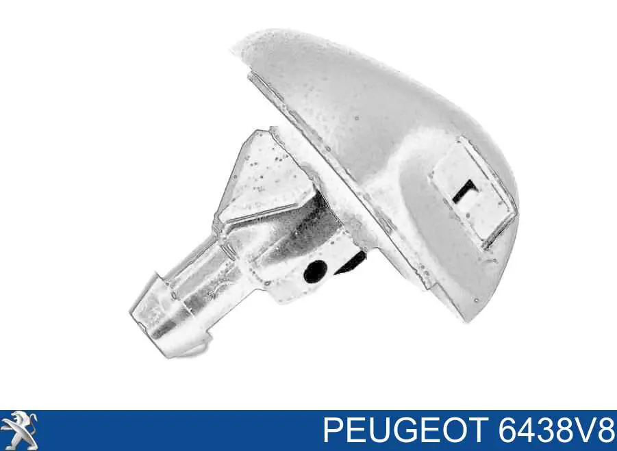 Dysza spryskiwacza szyby przedniej Peugeot/Citroen 6438V8 cena, od 8,42 USD