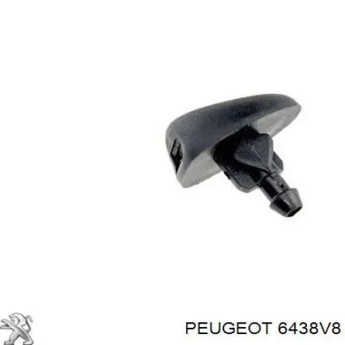 Do koszyka 86208 3RG Dysza spryskiwacza szyby przedniej