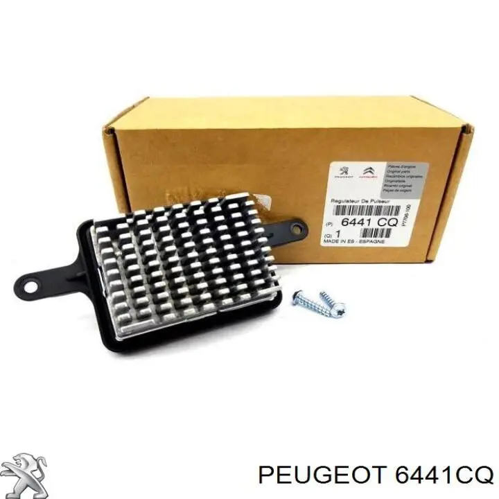 Rezystor wentylatora nagrzewnicy (ogrzewacza kabiny) Peugeot/Citroen 6441CQ cena, od 69,65 USD