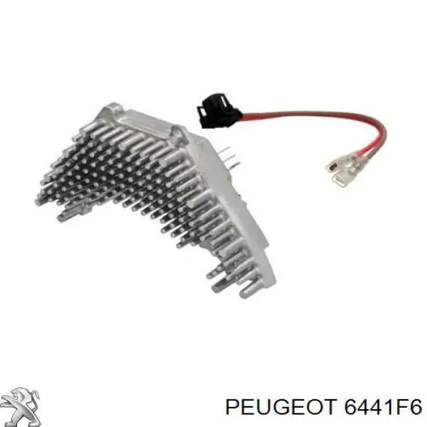 Rezystor wentylatora nagrzewnicy (ogrzewacza kabiny) Peugeot/Citroen 6441F6 cena, od 72,96 USD