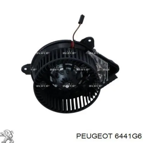 Silniczek wentylatora nagrzewnicy (ogrzewacza wnętrza) Peugeot/Citroen 6441G6 cena, od 88,53 USD