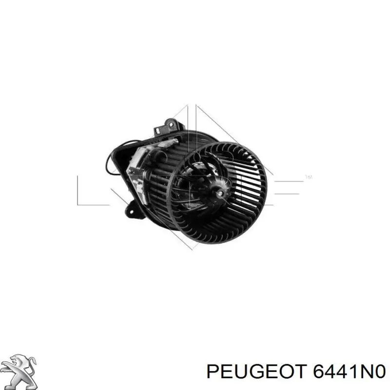 Silniczek wentylatora nagrzewnicy (ogrzewacza wnętrza) Peugeot/Citroen 6441N0 cena, od 37,46 USD