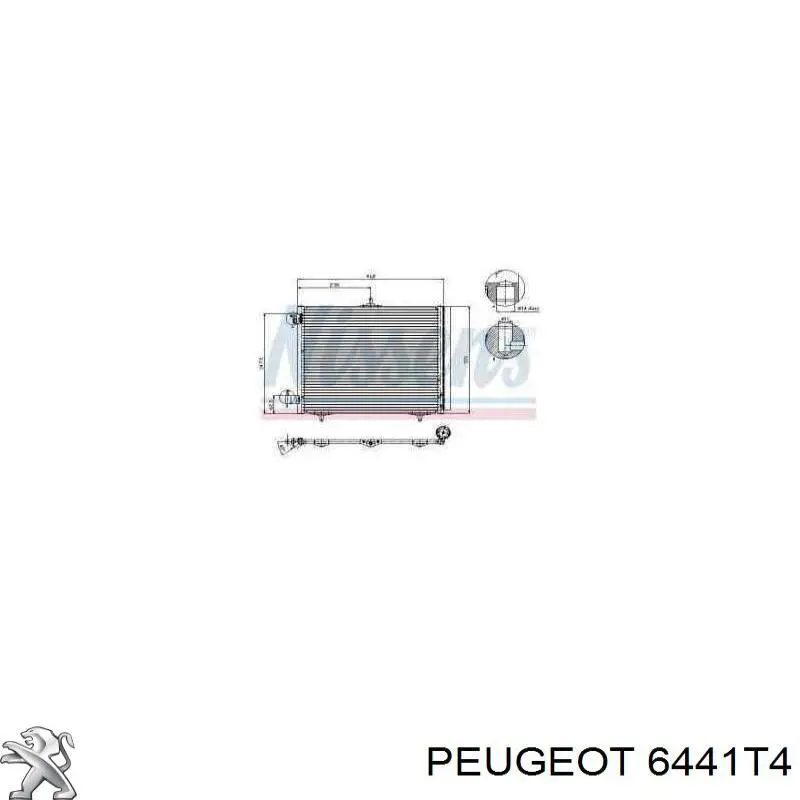 Do koszyka 6441T4 Peugeot/Citroen Silniczek wentylatora nagrzewnicy (ogrzewacza wnętrza)