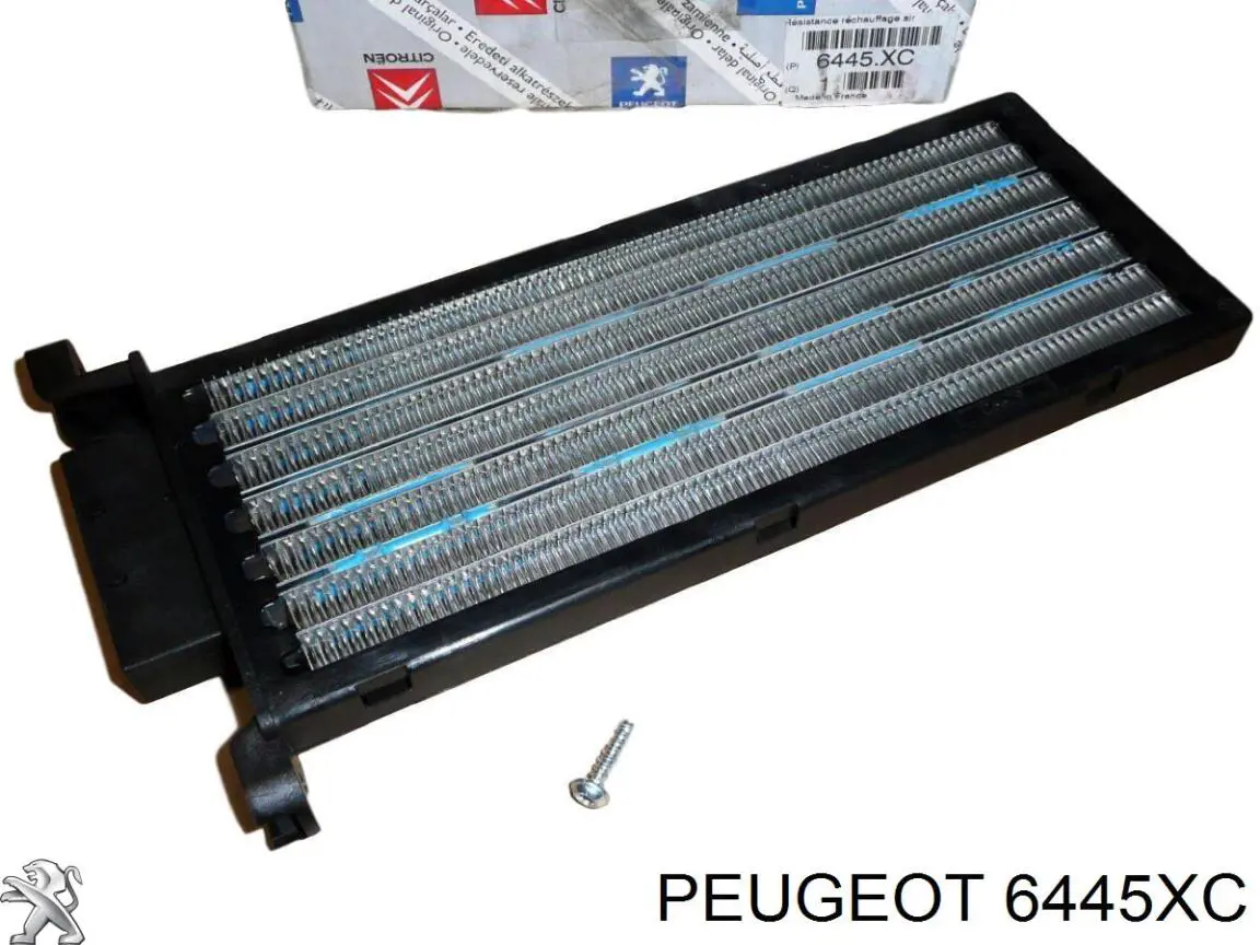 6445XC Peugeot/Citroen Podgrzewacz elektryczny powietrza układu ogrzewania salonu