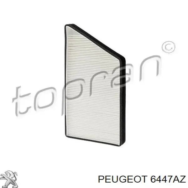 Filtr kabiny Peugeot/Citroen 6447AZ cena, od 8,83 USD