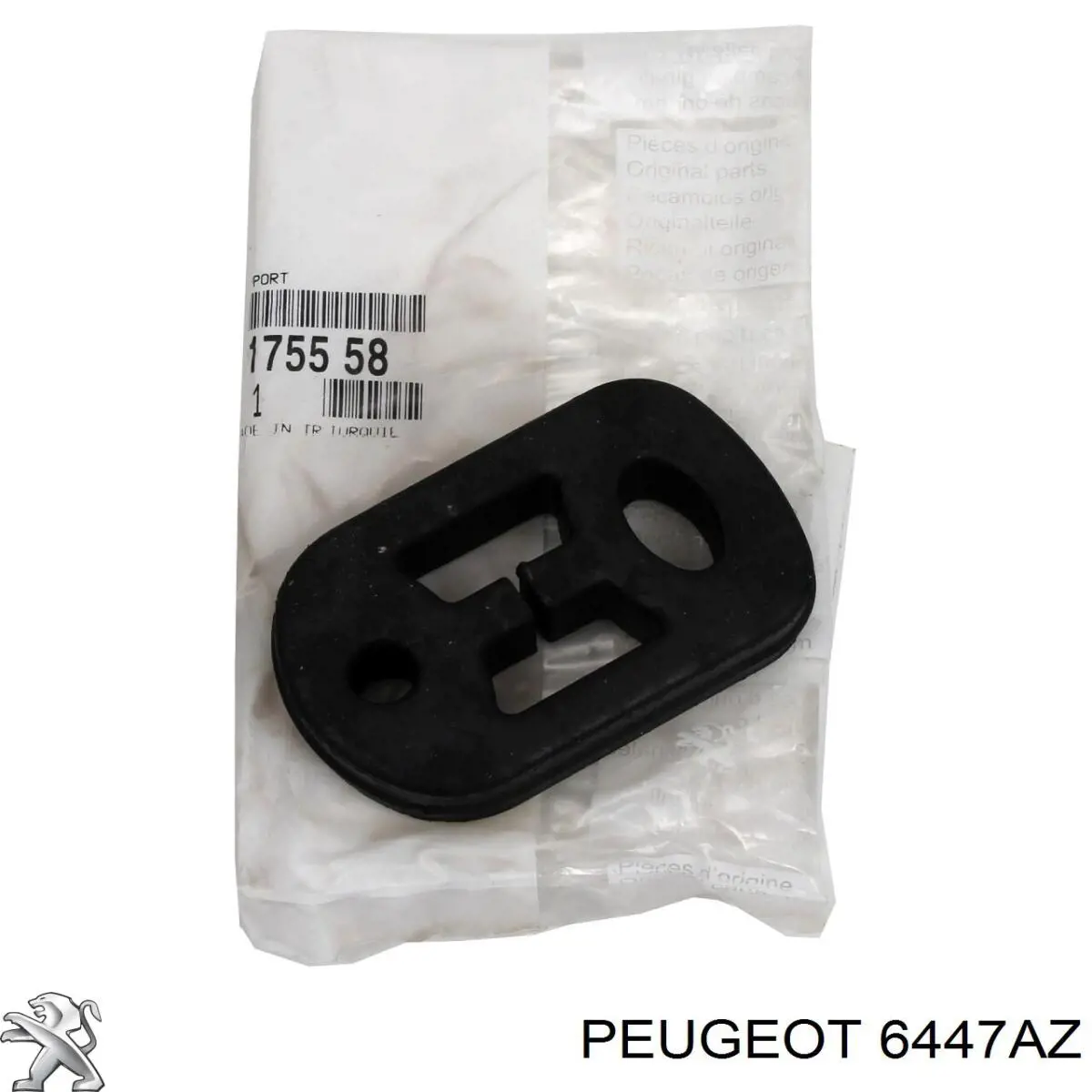 6447AZ Peugeot/Citroen Filtr kabiny