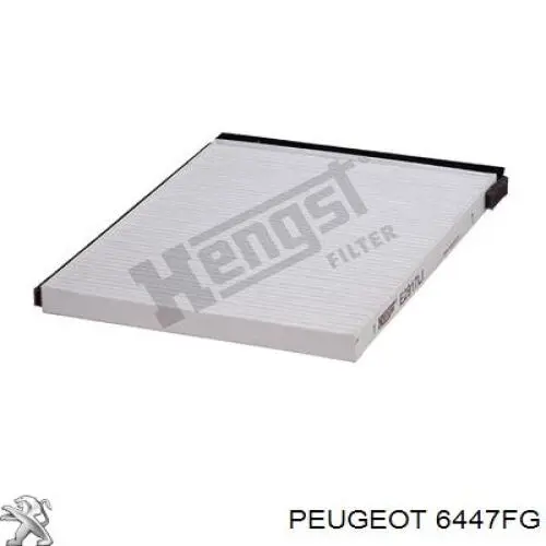 Filtr kabiny Peugeot/Citroen 6447FG cena, od 13,95 USD