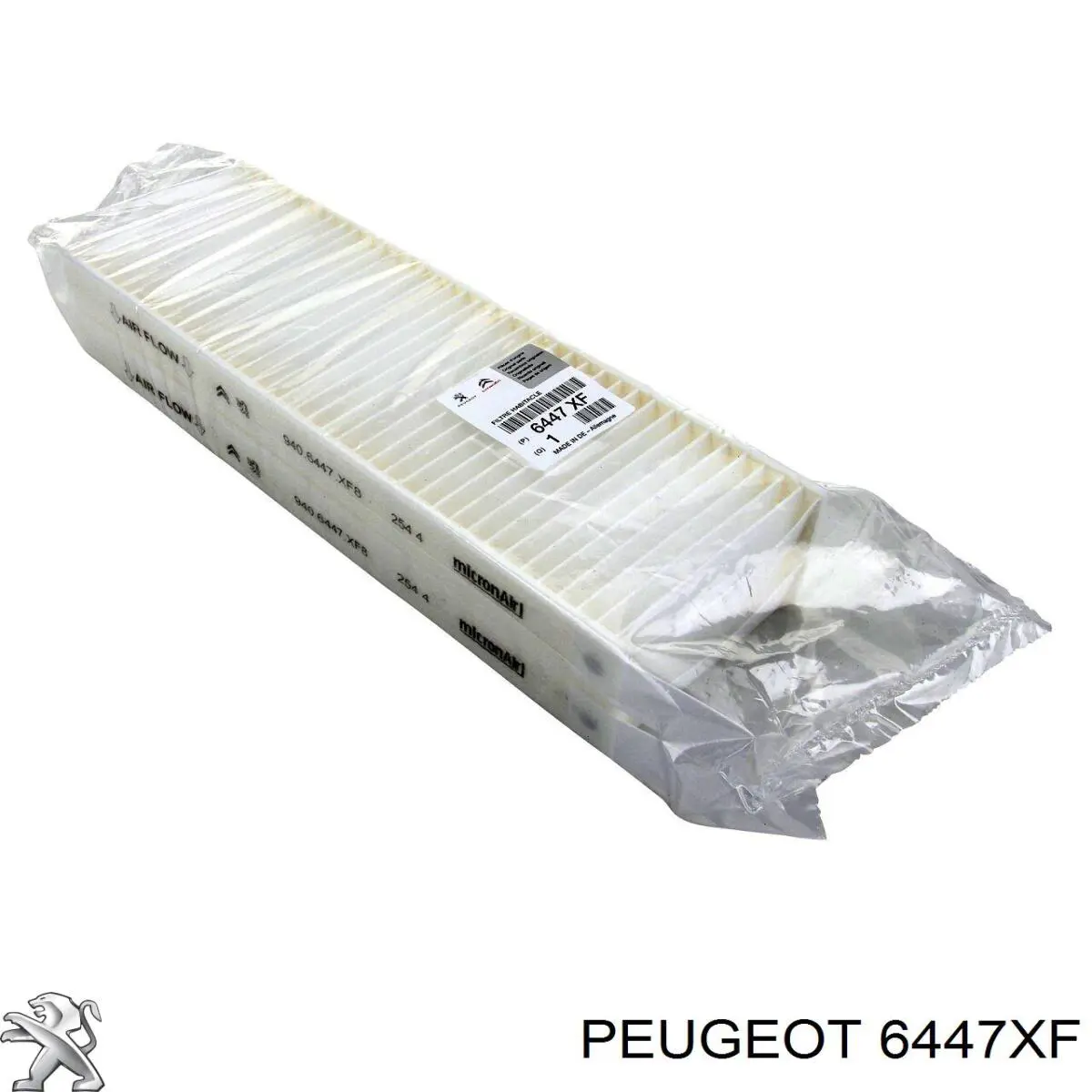 6447XF Peugeot/Citroen Filtr kabiny