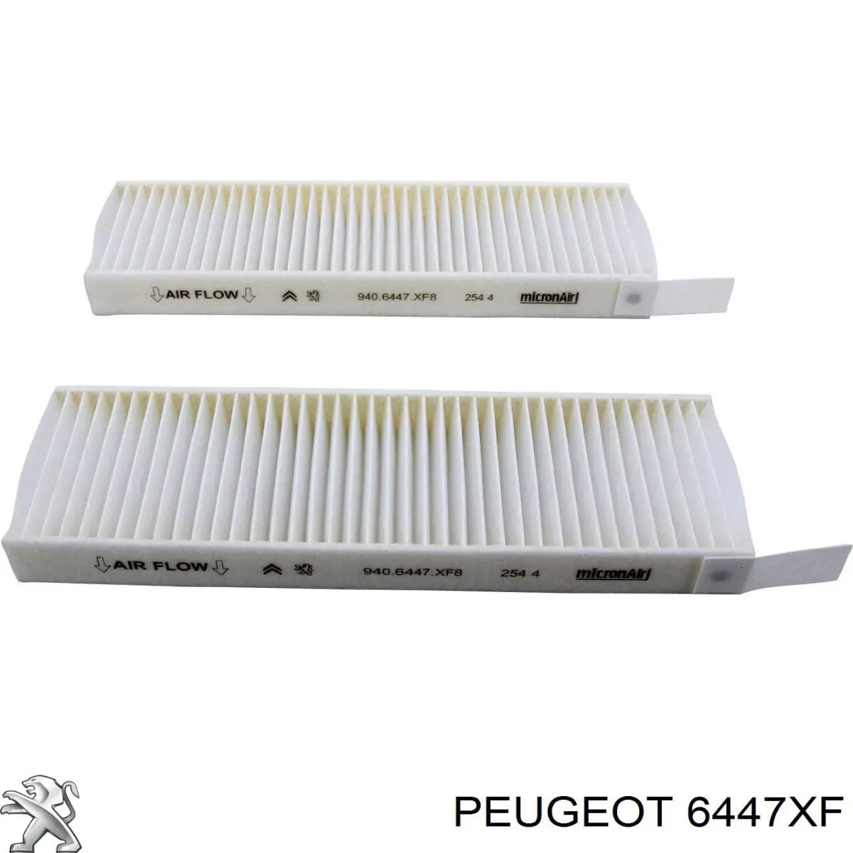 Filtr kabiny Peugeot/Citroen 6447XF cena, od 10,10 USD