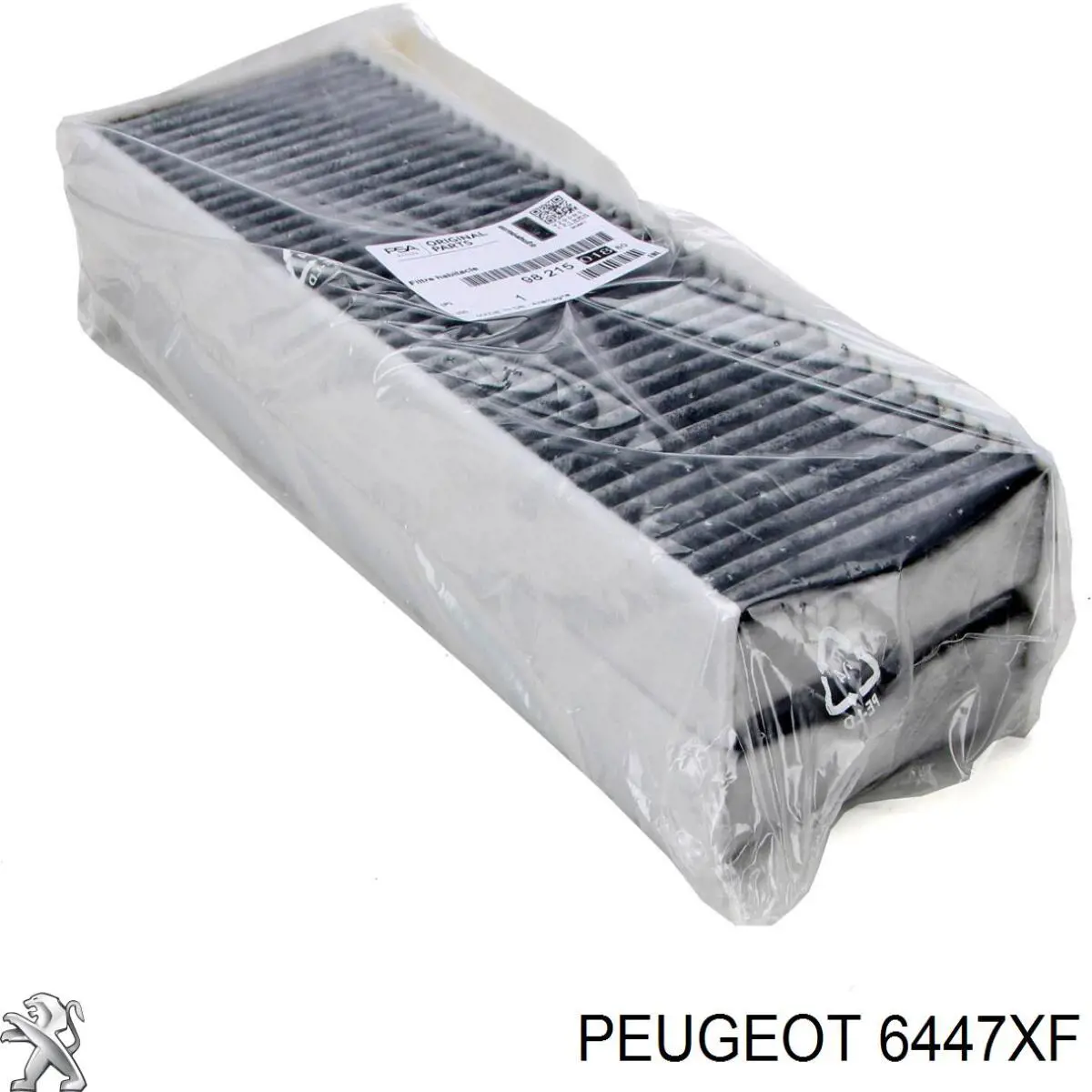 Do koszyka 6447XF Peugeot/Citroen Filtr kabiny