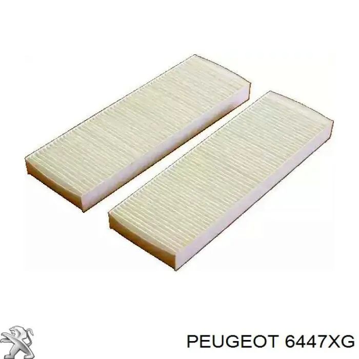 6447XG Peugeot/Citroen Filtr kabiny