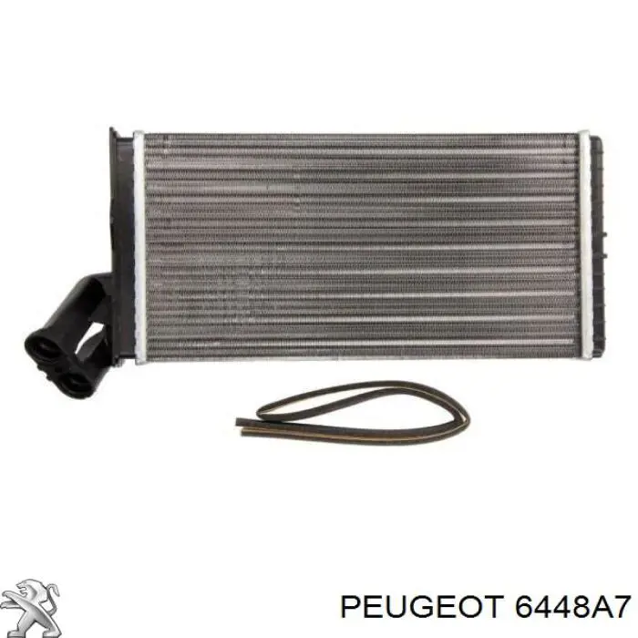 Chłodnica nagrzewnicy (ogrzewacza) Peugeot/Citroen 6448A7 cena, od 30,57 USD