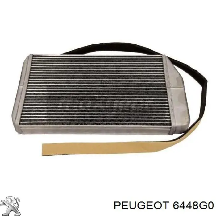 Chłodnica nagrzewnicy (ogrzewacza) Peugeot/Citroen 6448G0 cena, od 53,52 USD