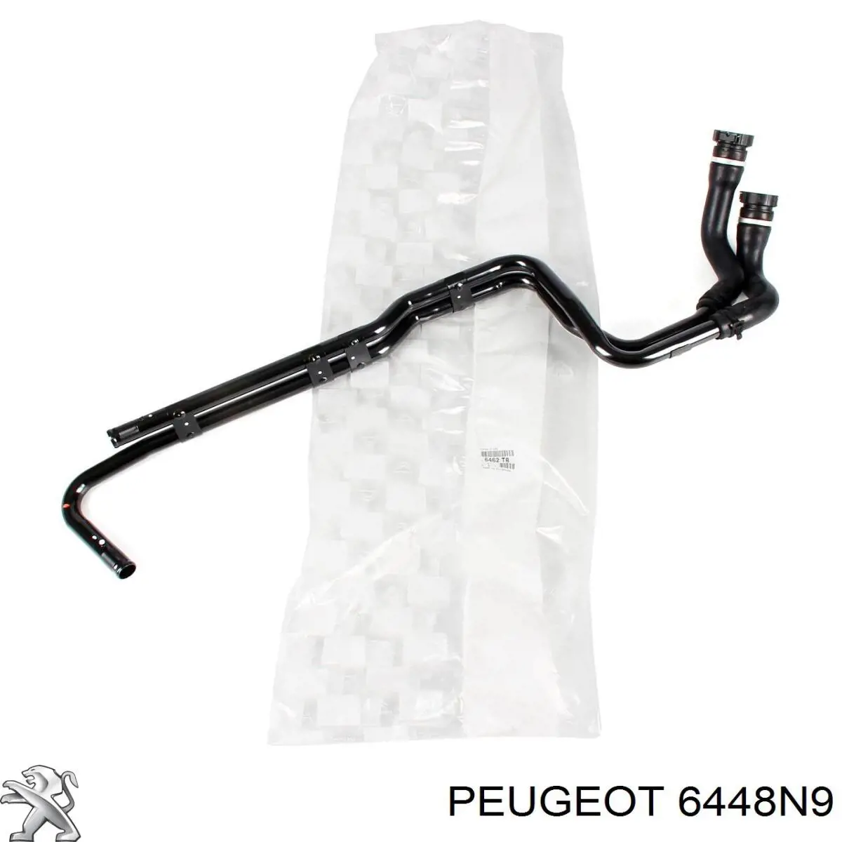 Przewód chłodnicy ogrzewacza (nagrzewnicy), podwójny Peugeot/Citroen 6448N9 cena, od 27,53 USD