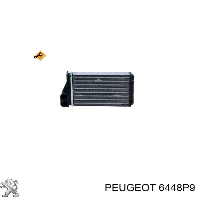 6448P9 Peugeot/Citroen Chłodnica nagrzewnicy (ogrzewacza)