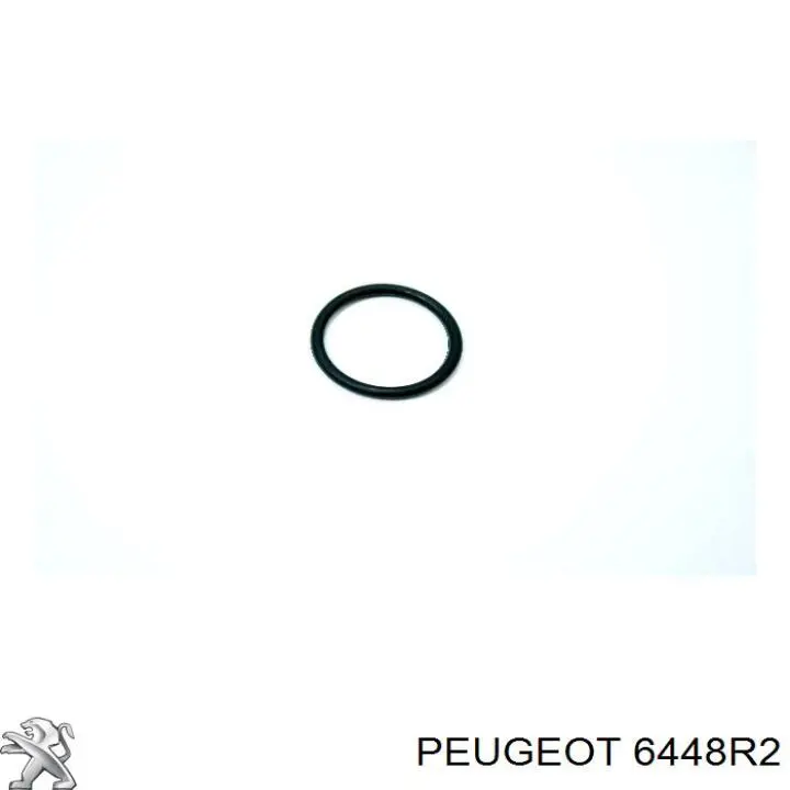6448R2 Peugeot/Citroen Pierścień uszczelniający rurkę chłodnicy nagrzewnicy