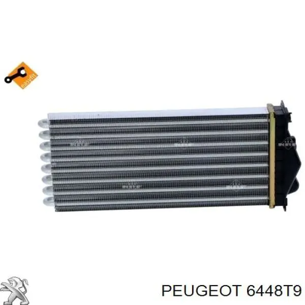 6448T9 Peugeot/Citroen Chłodnica nagrzewnicy (ogrzewacza)