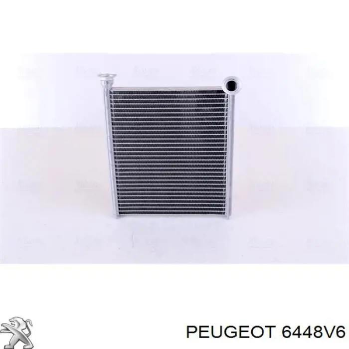 Chłodnica nagrzewnicy (ogrzewacza) Peugeot/Citroen 6448V6 cena, od 56,19 USD