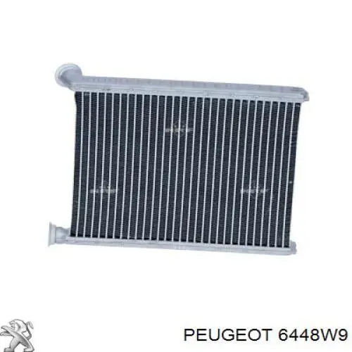 6448W9 Peugeot/Citroen Chłodnica nagrzewnicy (ogrzewacza)