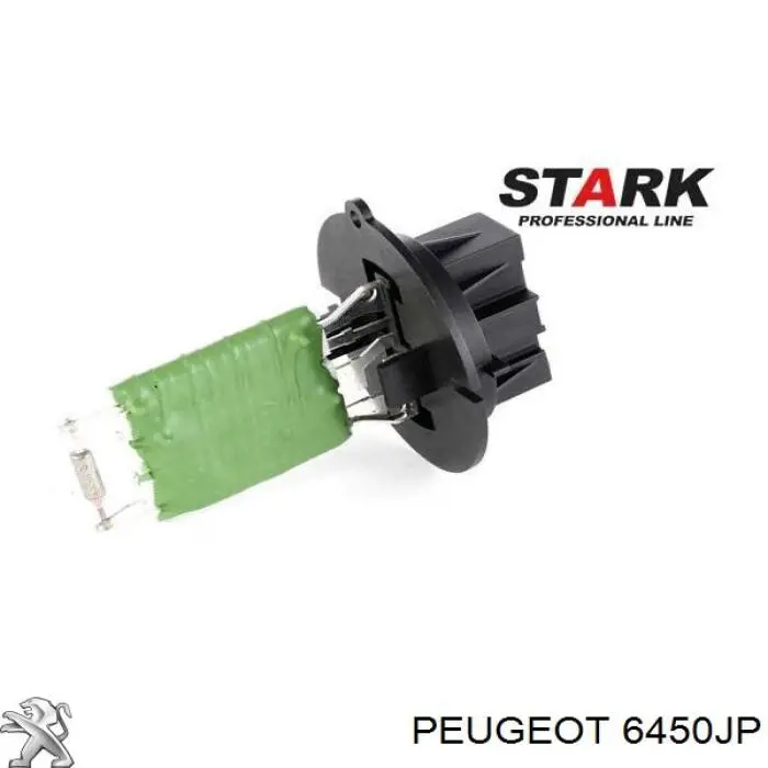 Rezystor wentylatora nagrzewnicy (ogrzewacza kabiny) Peugeot/Citroen 6450JP cena, od 15,61 USD