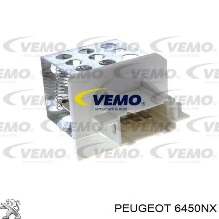 Rezystor wentylatora nagrzewnicy (ogrzewacza kabiny) Peugeot/Citroen 6450NX cena, od 16,69 USD