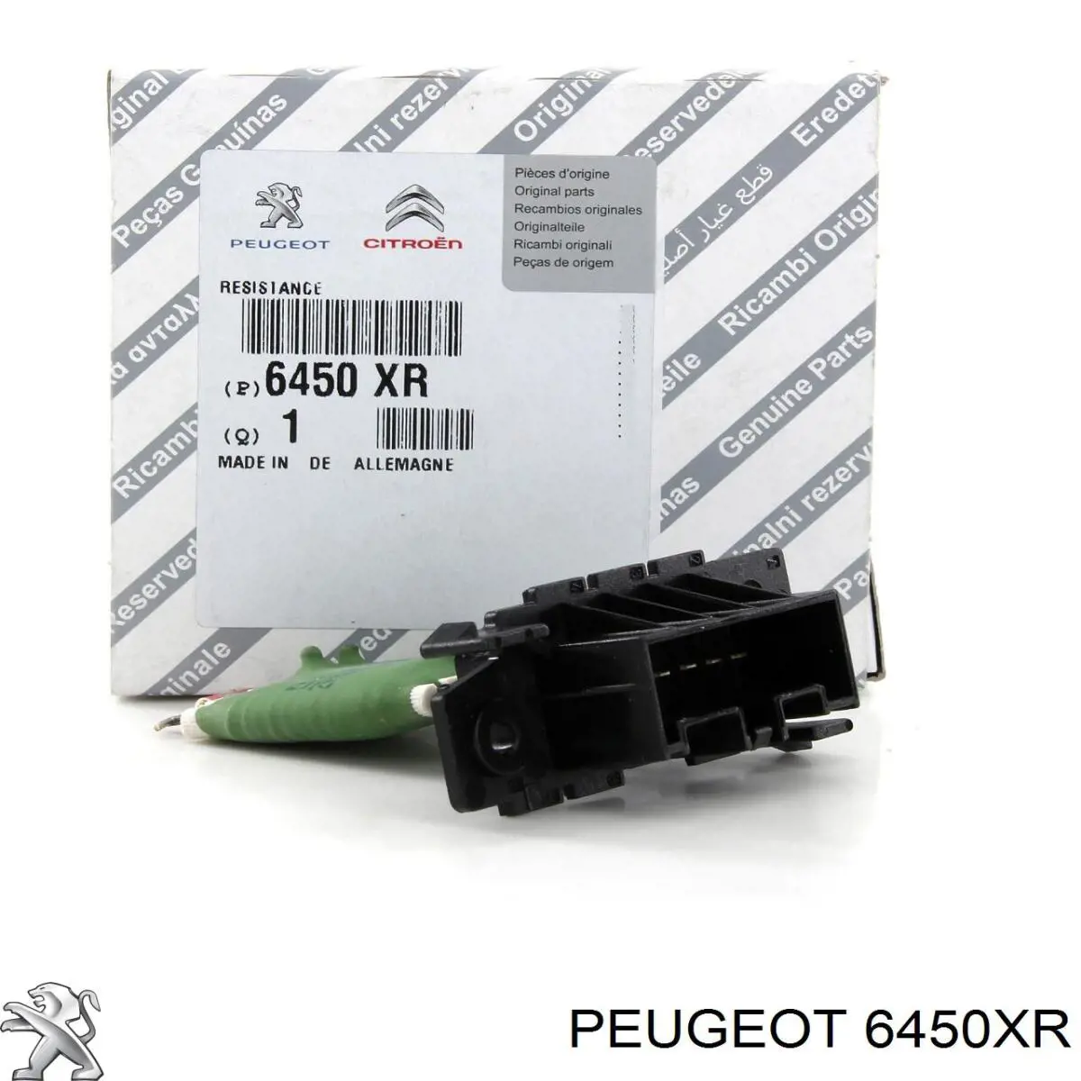 Rezystor wentylatora nagrzewnicy (ogrzewacza kabiny) Peugeot/Citroen 6450XR cena, od 17,50 USD