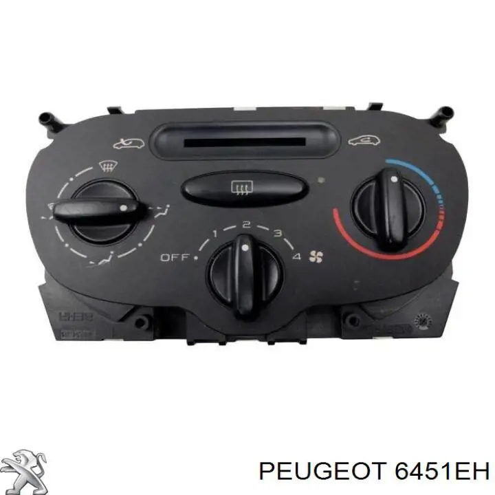 Sterownik trybów ogrzewania/klimatyzacji do Peugeot 206  2A/C