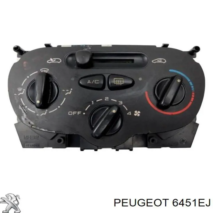Sterownik trybów ogrzewania/klimatyzacji do Peugeot 206  