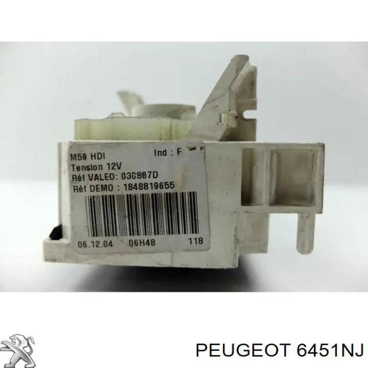 Do koszyka Sterownik trybów ogrzewania/klimatyzacji Citroen Berlingo  M