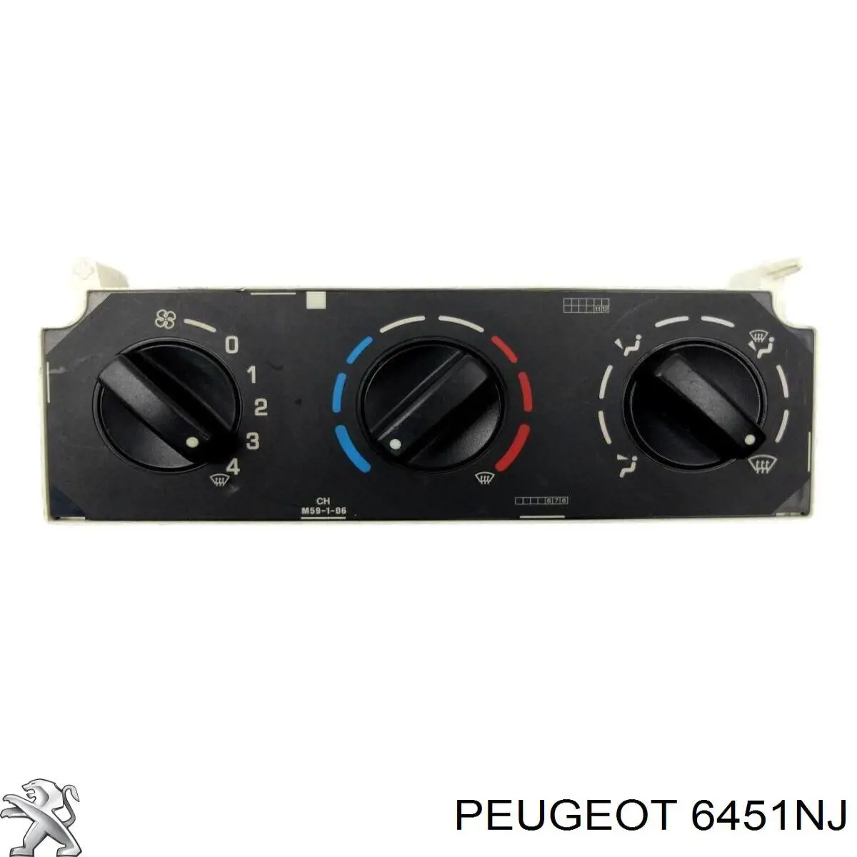 Sterownik trybów ogrzewania/klimatyzacji do Citroen Berlingo  M