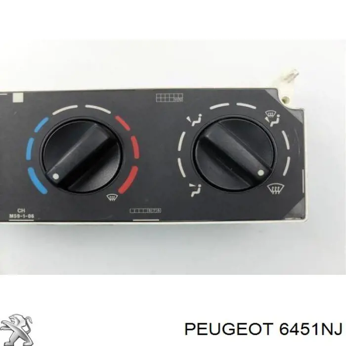  Sterownik trybów ogrzewania/klimatyzacji Citroen Berlingo 