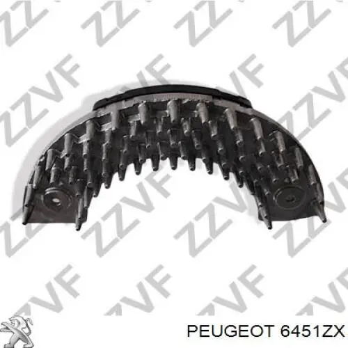 Rezystor wentylatora nagrzewnicy (ogrzewacza kabiny) Peugeot/Citroen 6451ZX cena, od 55,01 USD