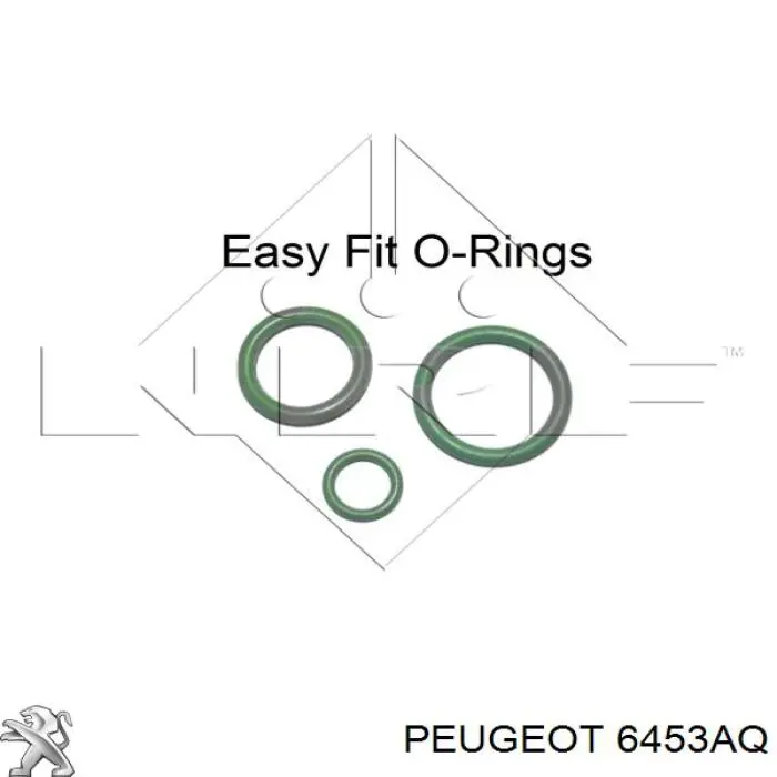 6453AQ Peugeot/Citroen sprężarka klimatyzacji