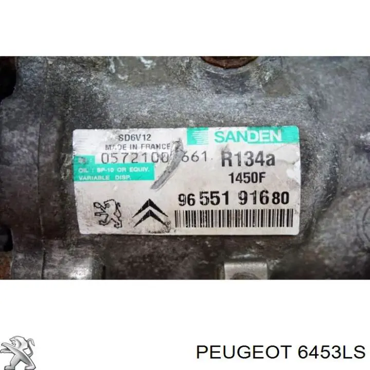 Sprężarka klimatyzacji 6453LS Peugeot/Citroen
