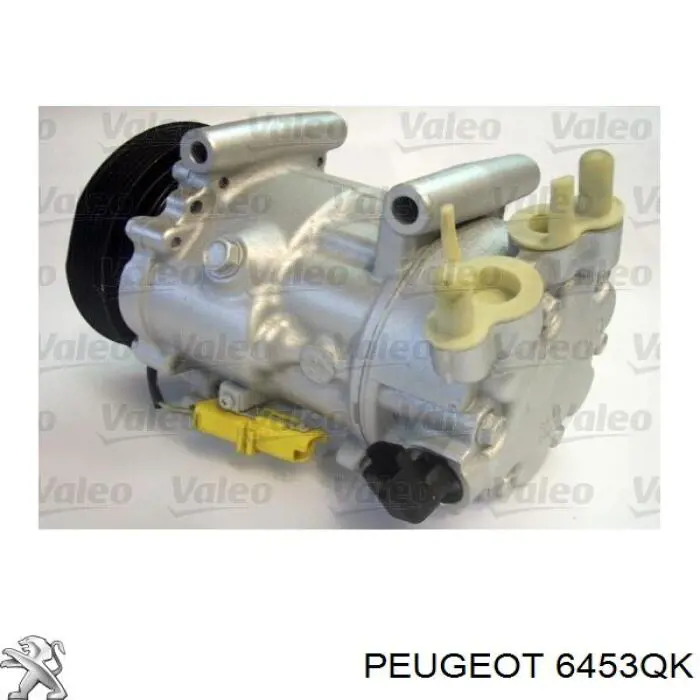 Sprężarka klimatyzacji Peugeot/Citroen 6453QK cena, od 244,07 USD