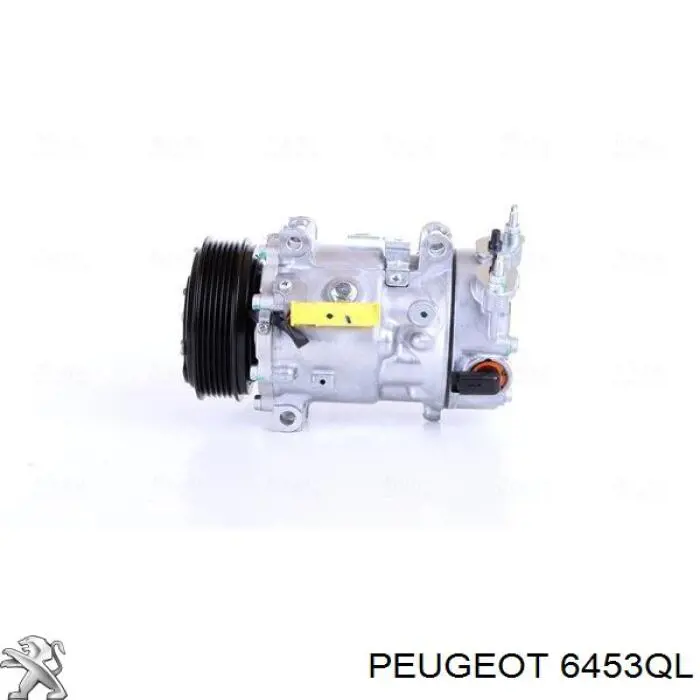 Sprężarka klimatyzacji Peugeot/Citroen 6453QL cena, od 79,50 USD