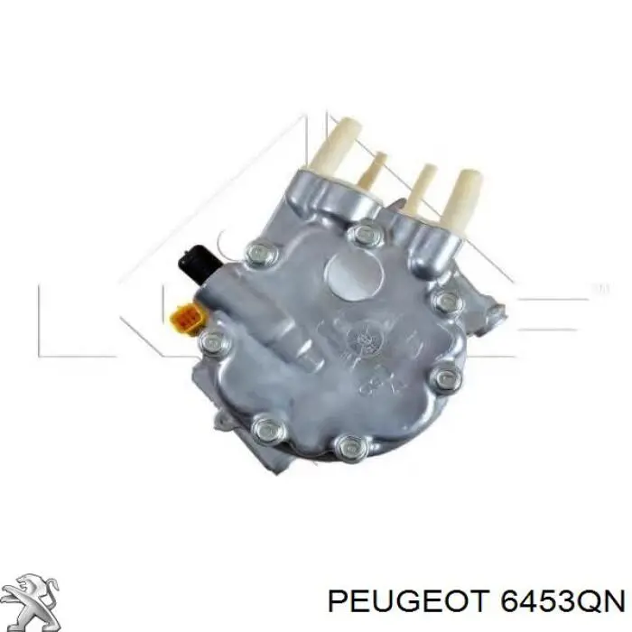 Sprężarka klimatyzacji 6453QN Peugeot/Citroen