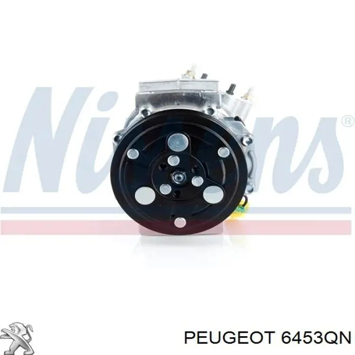 Sprężarka klimatyzacji 6453QN Peugeot/Citroen