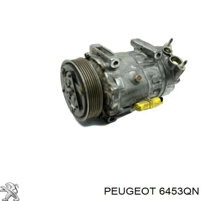 6453QN Peugeot/Citroen Sprężarka klimatyzacji