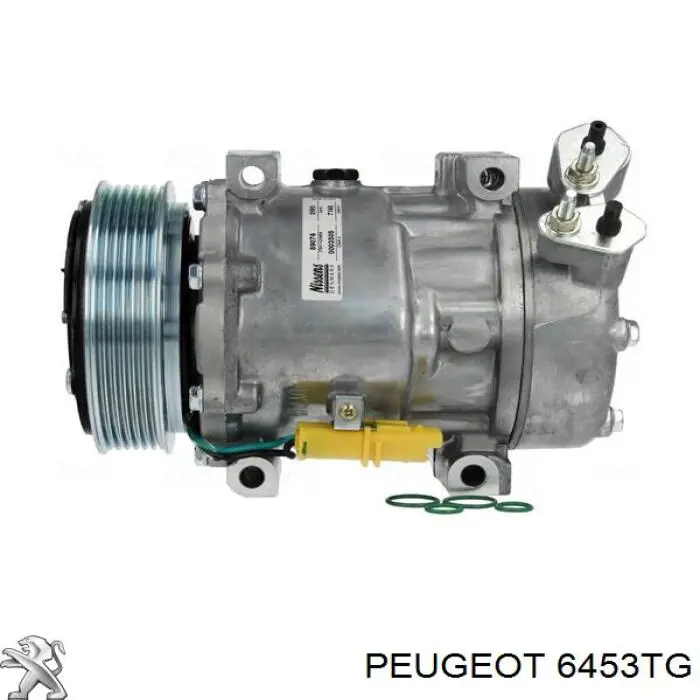 Sprężarka klimatyzacji Peugeot/Citroen 6453TG cena, od 205,78 USD