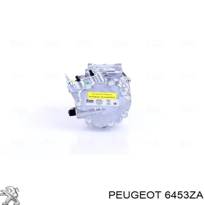 Sprężarka klimatyzacji 6453ZA Peugeot/Citroen