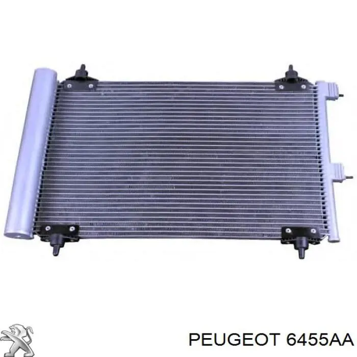 Chłodnica klimatyzacji Peugeot/Citroen 6455AA cena, od 59,59 USD