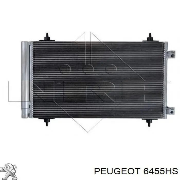 6455HS Peugeot/Citroen Chłodnica klimatyzacji