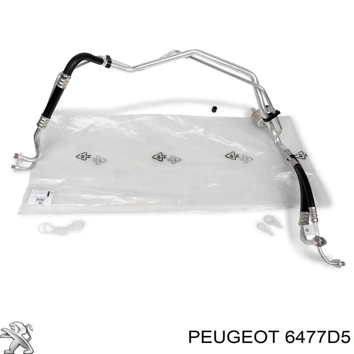 6477D5 Peugeot/Citroen Przewód klimatyzacji, od chłodnicy do parownika