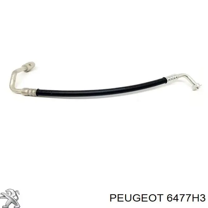 Do koszyka 6477H3 Peugeot/Citroen Przewód klimatyzacji, od sprężarki do chłodnicy