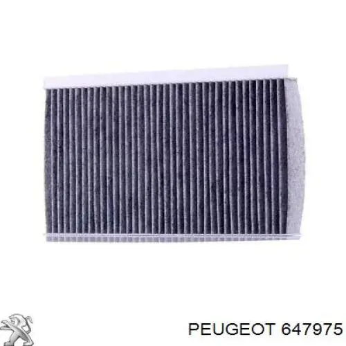 Do koszyka 647975 Peugeot/Citroen Filtr kabiny