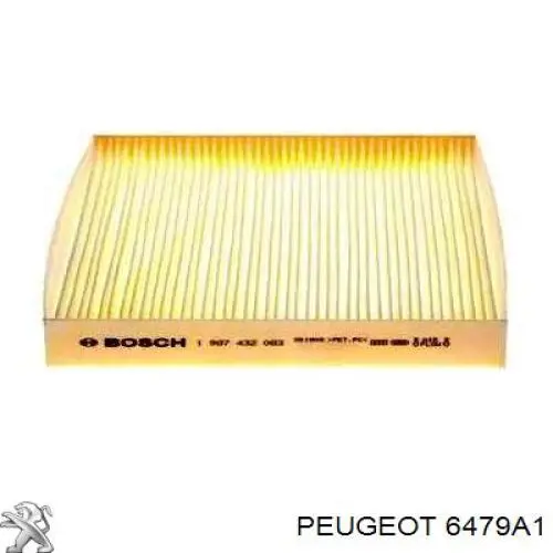 6479A1 Peugeot/Citroen Filtr kabiny