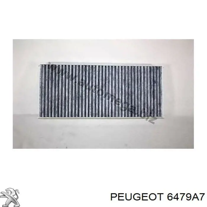 Do koszyka 6479A7 Peugeot/Citroen Filtr kabiny