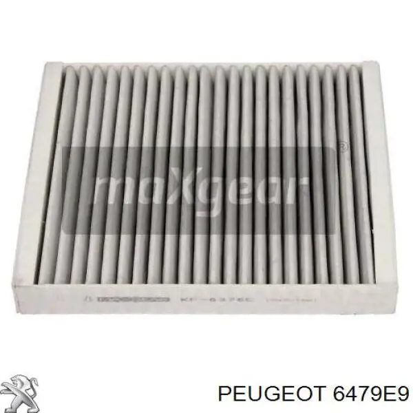 Do koszyka 6479E9 Peugeot/Citroen Filtr kabiny